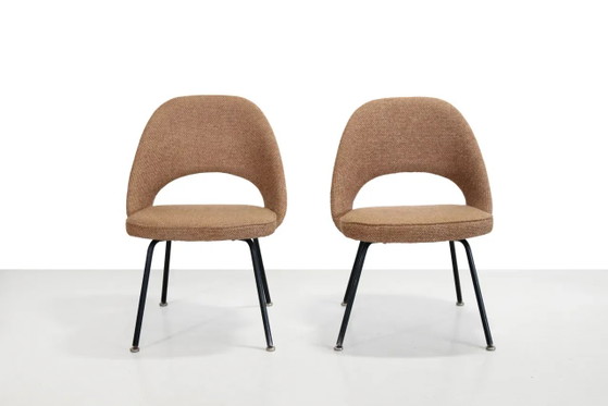 Vintage Eero Saarinen conference chairs model 72 for Knoll International – Dining chairs, Wool, Cotton (photo 5 of 5)