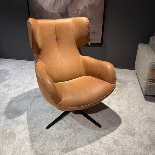 Turn DUTCHZ 1801 - Cognac al cuoio – House Of Dutchz, fauteuils, Leather, Calfskin