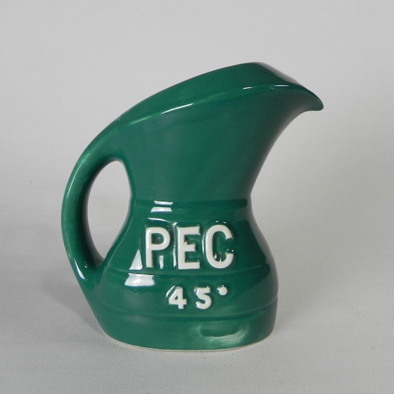 Image 1 of Carafe à eau en PEC vert, carafe, années 1950