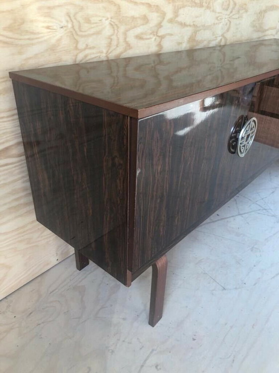 Buffet bas en palissandre de Schreiber, 1962 (photo 3 of 10)