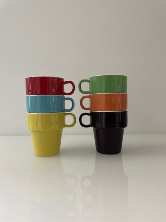 Image 1 of PT design mugs multicolour – set of 6