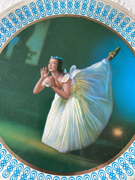 Caja de hojalata Ballerina Mid Century Francia – Objetos decorativos, Metal (photo 5 of 7)