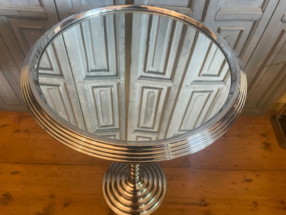 Image 1 of Table d'appoint/petite table française vintage