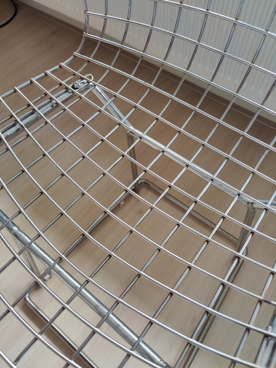 Bertoia Wire Side Chairs X2 – Harry Bertoia, Chaises de salle à manger, Metal (photo 7 of 9)
