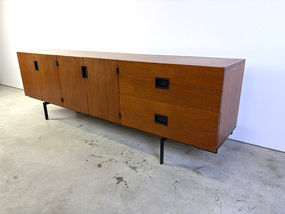 DU03 sideboard by Cees Braakman for Pastoe, Wood, Metal, Brown, Vintage (photo 6 of 12)