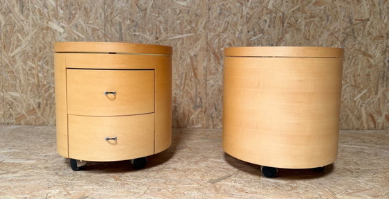Image 1 of Tables de chevet design Hülsta - lot de 2