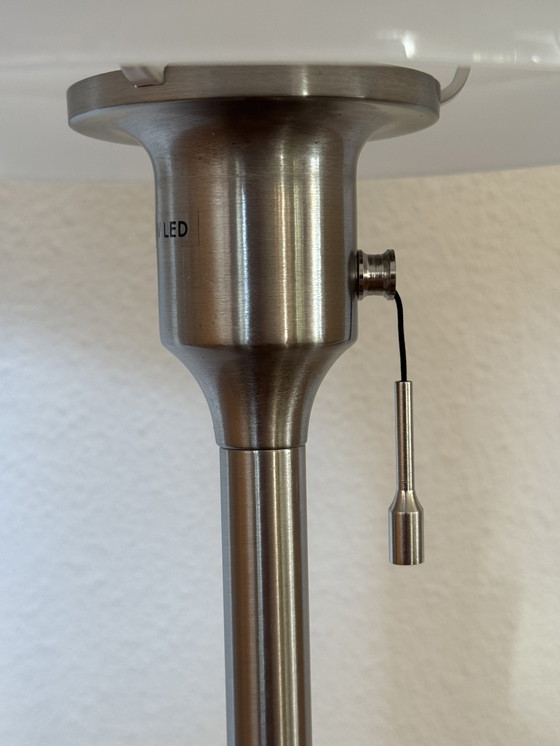 Image 1 of IKEA TALLBYN Design-Stehleuchte (2) | gebürstetes Chrom | Kabeldimmer (zusätzlich) | ca. 2000–2010