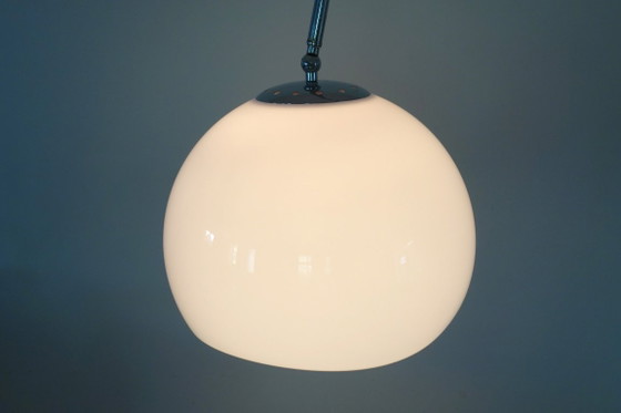 Italian Arc Floor Lamp by Dlg Guzzini, 1970s – Floor lights, Plastic, Marble (photo 6 of 16)