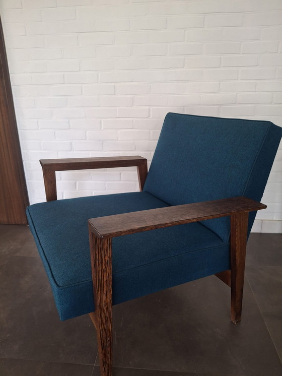Image 1 of Fauteuil lounge vintage scandinave style Mid-Century Modern
