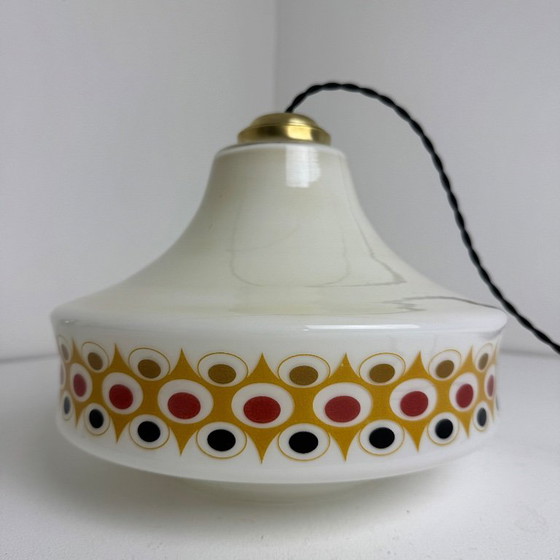 VECCHIA LAMPADA A SOSPENSIONE SPACE-AGE 1960 VINTAGE – Lampade a sospensione, Vetro (photo 9 of 12)