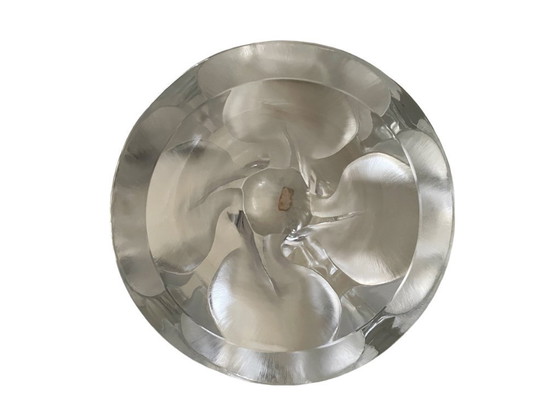 Image 1 of Vintage Lalique Ingrid kristallen vaas - Groot Frans kristallen glazen kunstwerk als pronkstuk