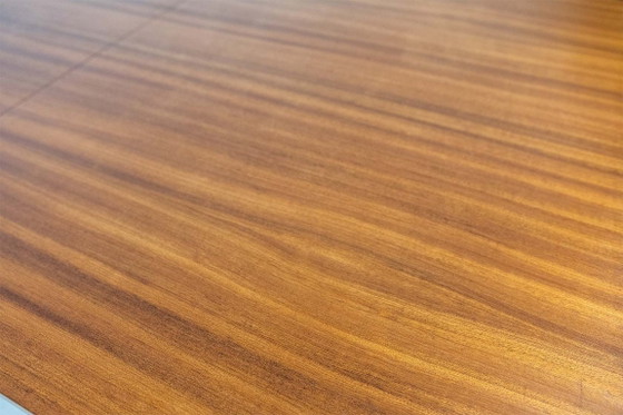 Uitschuifbare vintage eettafel ontworpen door M. Grabiński, Polen, jaren 60 – Wood (photo 14 of 15)