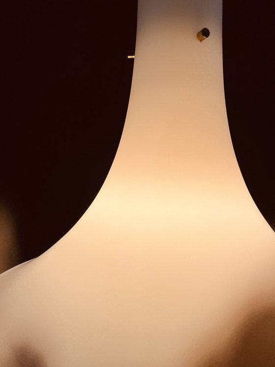 Image 1 of XL Glashütte Limburg Trompetenlampe