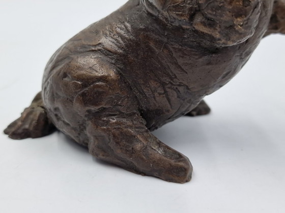 Image 1 of Kleine Bronzeskulptur eines Pferdes, Arthur Spronken?