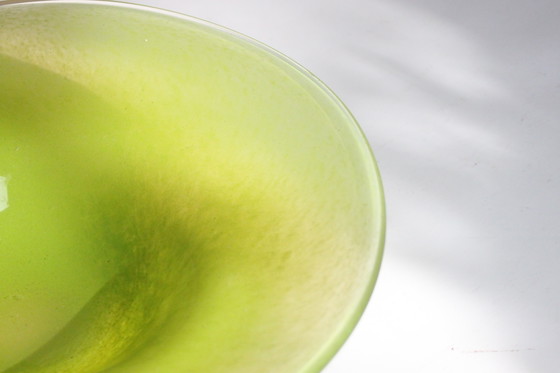 Image 1 of Ciotola verde in vetro Henry Dean