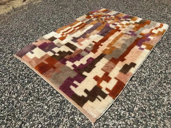 Tappeto Mrirt marocchino multicolore 300x200 cm – motivo geometrico astratto – Tappeti, Lana, Cotone (photo 8 of 13)