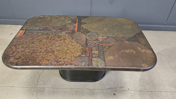 Image 1 of Brutalistischer Couchtisch von C. Kneip, 1991