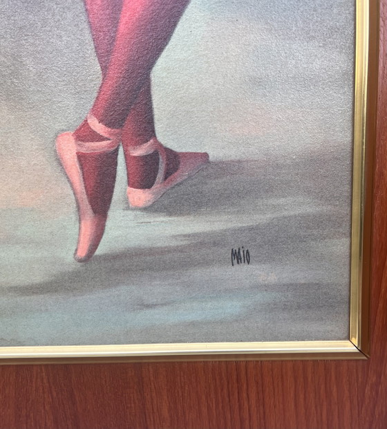 Image 1 of Vintage wanddecoratie ballerina Maio
