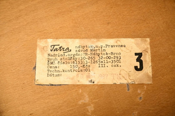 Image 1 of Set van 3 eetkamerstoelen van A. Suman, jaren 60, Tsjechoslowakije