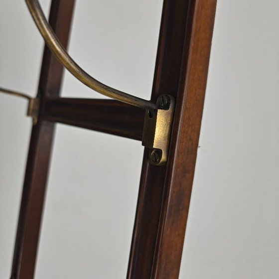 Image 1 of English antique revolving newspaper and book stand