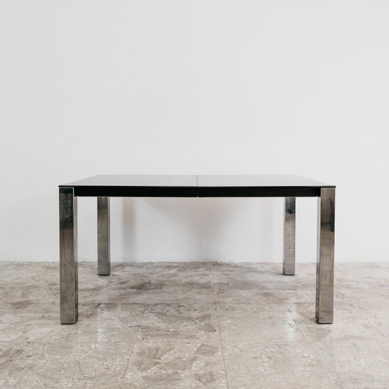Image 1 of Giovanni Offredi Saporiti Folding Dining Table, 1970s Design