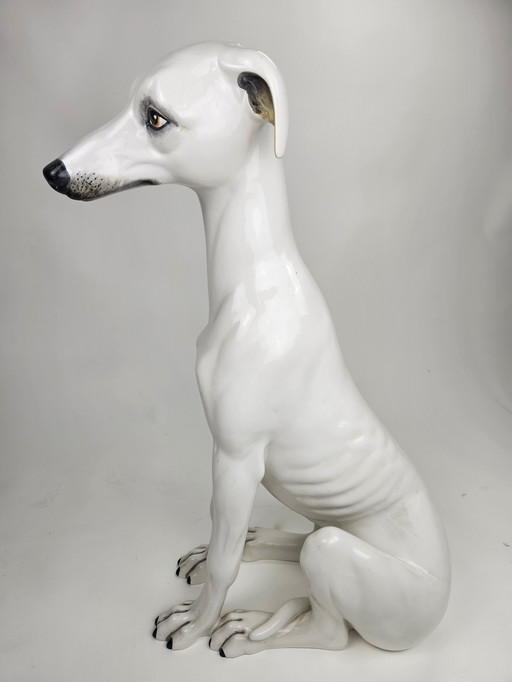 Greyhound Ceramic White
