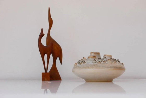 Image 1 of Vase von Einar Johansen für Söholm, Dänemark, 1960er Jahre