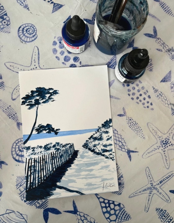 Image 1 of Artist's sketch 21x15cm