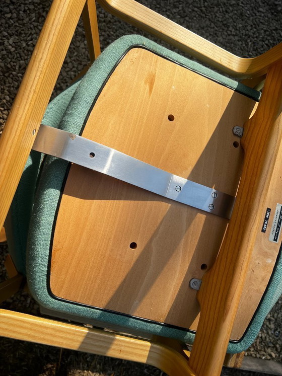 Image 1 of RAR 2X Hans Wegner JH 47-2 bureaustoel, 1980, Denemarken XL