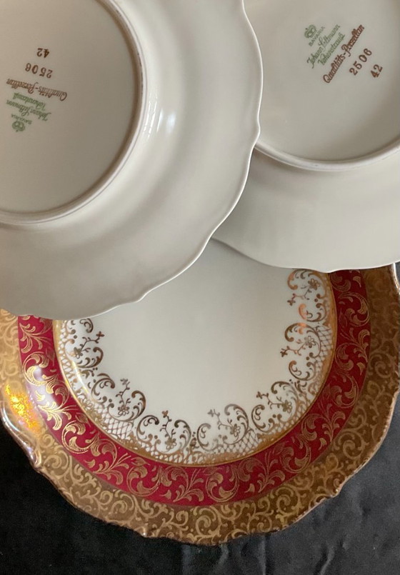 Image 1 of Johann Seltmann porzellan set 12 pz. piattini da dolce