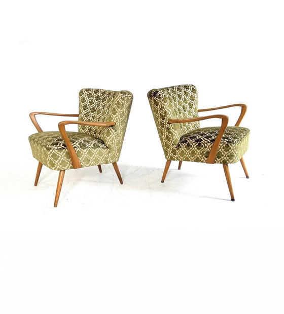 Image 1 of Set van 2 vintage cocktailfauteuils ‘60