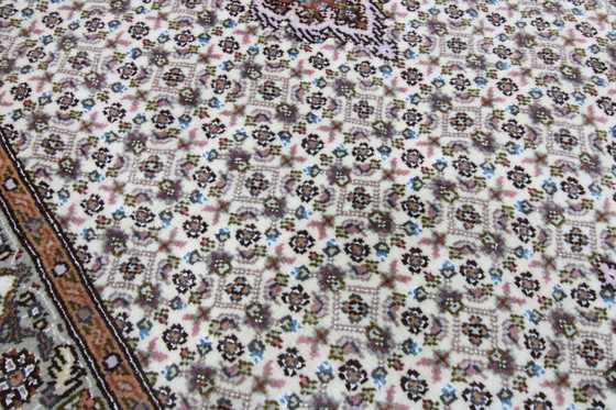 Image 1 of Origineel handgeknoopt Perzisch tapijt Tabriz 40 Raj Fijn 247 X 80 Cm Topconditie met zijde