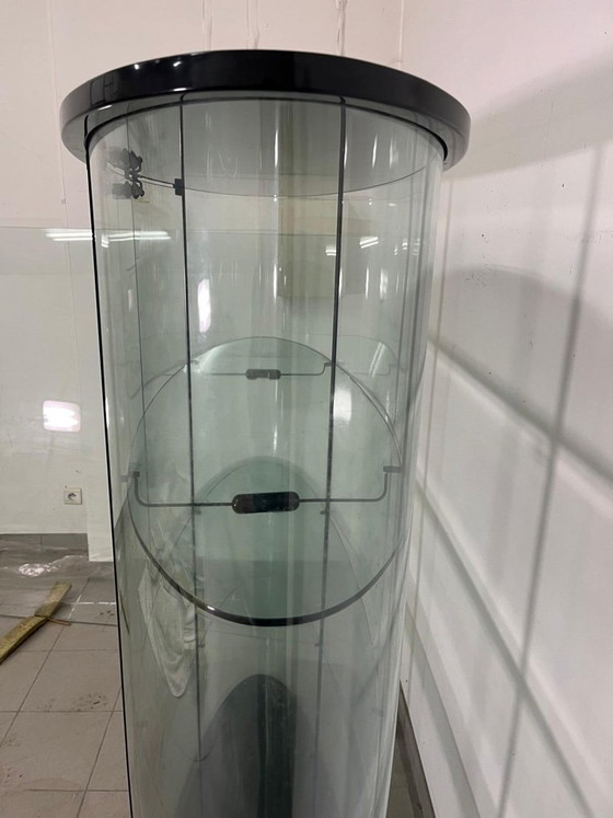 Image 1 of Fiam Palladio, vitrina de cristal curvado