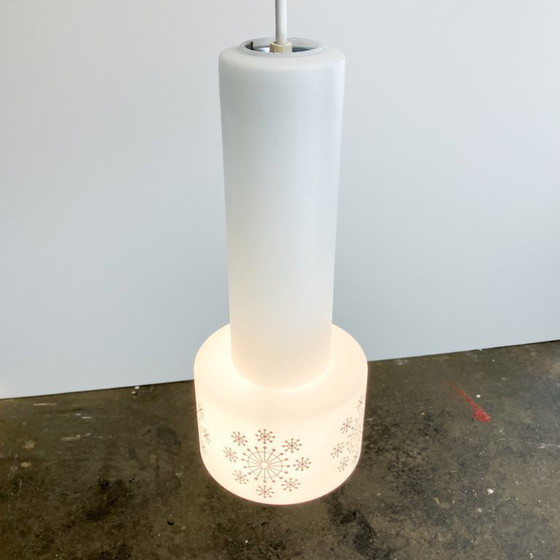 Image 1 of Plafondlamp, opaal glas, 1960
