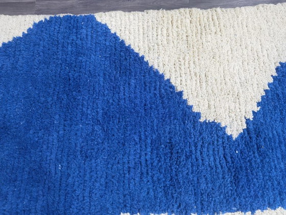 Traditioneller blauer Wollteppich 250/300 cm – Teppiche & Läufer, Wool (photo 3 of 10)