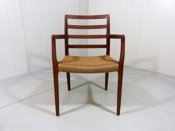 Image 1 of Sedia da ufficio in teak di Niels Otto Møller, Danimarca