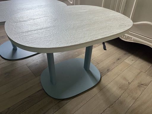 Leolux toveri salontafel nieuw 4 stuk