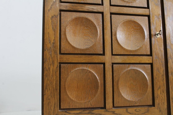 Credenza Brutalista Vintage anni '70 Gerhard Bartels – Credenze, Legno (photo 4 of 11)