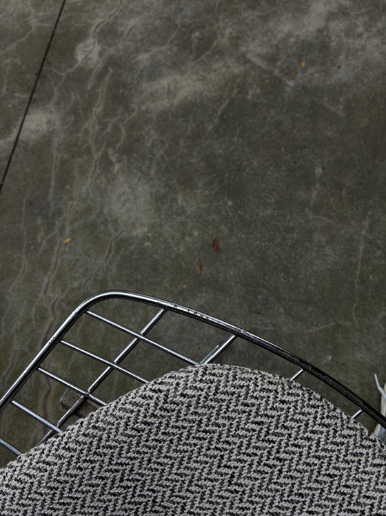 4x Bertoia Wire Side Chair Outdoor - Knoll – Sedie da giardino, Cromo (photo 6 of 6)