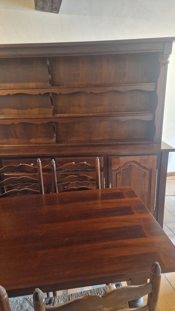 Image 1 of Buffet-vaissellier en bois massif 