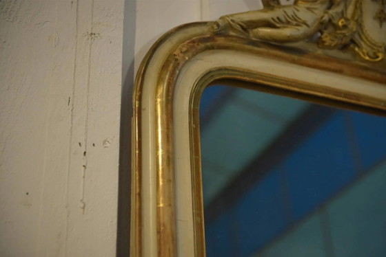 Specchio Louis Philippe, XIX secolo – Legno, Rococo (photo 7 of 11)