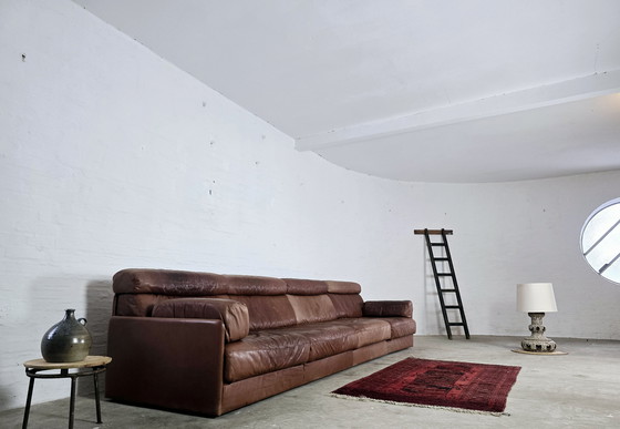 Image 1 of De Sede Ds 77 Sofa Daybed Modulaire Sofa Vintage jaren 60 70 Loft Studio Zitgroep