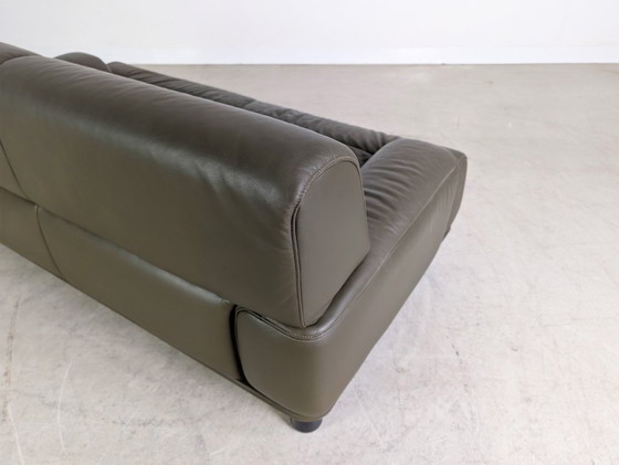 Image 1 of Sofá de dos plazas Original de Sede DS 18 Diseño Sofá de cuero