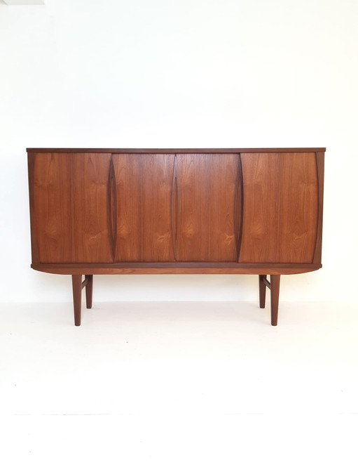 Meuble haut vintage danois | Armoire murale | Meuble mural en teck – buffetkasten, Wood