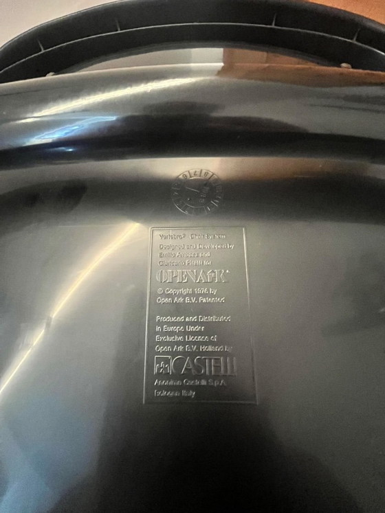 Sedie di design vintage Castelli – Anonima Castelli, Sedie da pranzo, Plastica (photo 4 of 5)