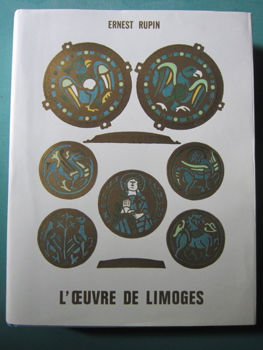 Boek "Het werk van Limoges" (emaille, goudsmeden...)