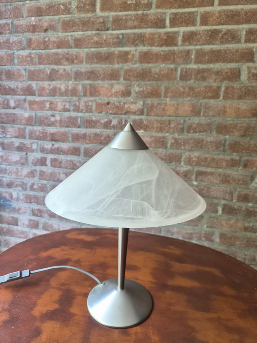 Vintage glass table lamp