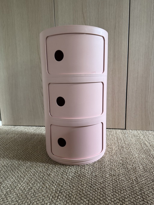 Kartell Componibili Bio mobile Ø32 grande rosa (3 comp.)