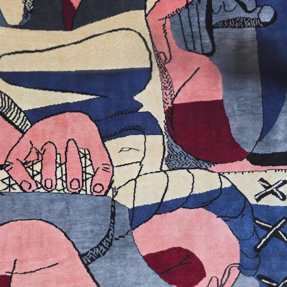 Tappeto "La pescatrice di ostriche" di Le Corbusier - Lana annodata a mano su cotone, 280x200 cm – Tappeti (photo 4 of 9)