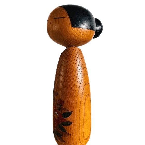 Image 1 of Vintage Japanse Sosaku Kokeshi pop Sato Suigai 1960's